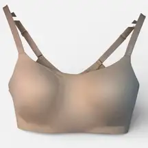 SMOOTHEZ by Aerie Seamless Bra-ish Wireless Bralette in shade “Beach Dune” Large