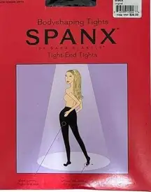 Spanx  Tight-End Tights Slimming Shapewear Shaping Black Tight NWT - Size E