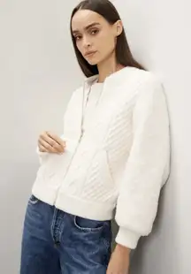 maje Bomba Sweater In Off White Size M(40)