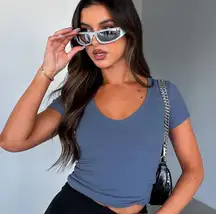 Hearts On Fire Top Blue by  NWT