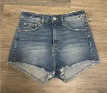 Divided by H&M High Waist Jean Shorts