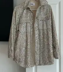 Super fun sequin jacket from Revolve! Size XS