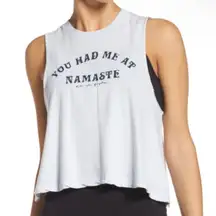 Spiritual Gangster You Had Me At Namaste tank top medium Made in the USA