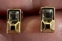 Karen Millen Gold Geometric Earrings