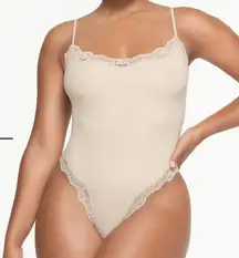 Skims Fits Everybody Corded Lace Bodysuit