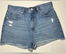 Uniqlo womens denim shorts