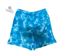 Bp. blue river tie dye cotton‎ drawstring shorts size Small  NEW