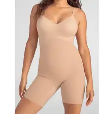 HoneyLove Low-Back Bodysuit Shapewear in Sand Size 1X
