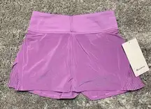 NWT Lululemon Play Off The Pleats Skirt *Wisteria Purple