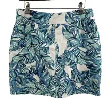 Soft Surroundings‎ Floral Mini Skirt Medium