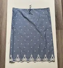 Anna Sui Anthropologie Vintage Knee Length Skirt 10