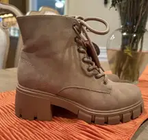 MIA Cora womens Sz 5.5 Tan boots Sahara Monochrome #MH1459