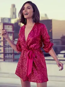 x Olivia Culpo Sequin Dress