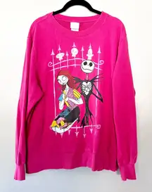 Vintage Y2K Disney Store The Nightmare Before Christmas Crewneck Sweatshirt XL
