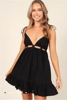 Black Cut Out Dress