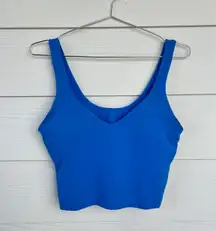 Bright Blue  Align Tank Top