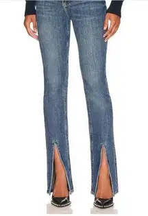 Pistola Colleen High Rise Slim Flare Color Willow Size 29