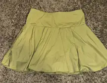 Chic Olive Mini Skirt