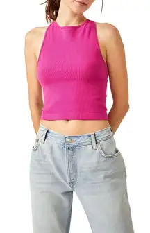 Intimately Hayley Racerback Brami Crop Top