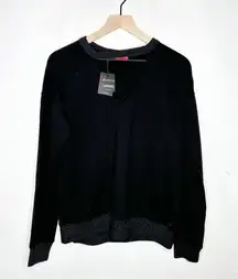 n:philanthropy  Black Cut Out Sweatshirt NWT in Medium