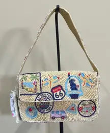 Handcrafted In India | Beaded World Traveler Shoulder Bag