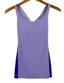 Lululemon Free To Be Tank Power Purple/Cool Breeze