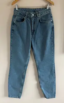 The Ragged Priest Blue Straight Leg Jeans | Classic Fit