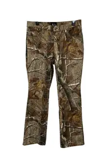 Realtree AP Camo Hunting Pants Womens 12 Midweight Cotton Blend Outdoor Used