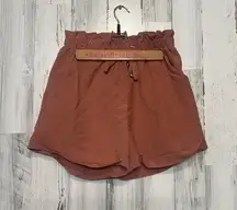 Brown dress Shorts