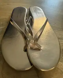 Lauren Conrad Women's Sandal Flip-Flop Dress‎ LC Sandal Size 6 Copper