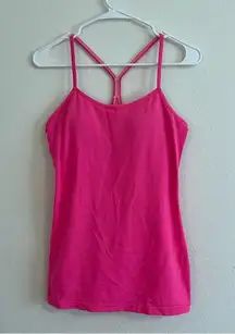 Lululemon Power Y Tank *Luon in Jewelled Magenta