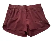 Gymshark maroon red athletic shorts size XL