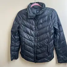 GAP Black down puffer jacket Size XS