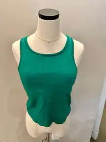 Lululemon Green Ebb To Street Tank