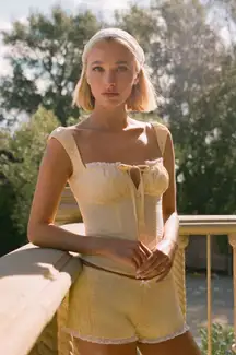 Cider Two-Piece Yellow Set