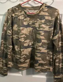 Camo Crewneck