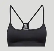 NWOT  tna tnaction tnabody barre bra top gym black xs