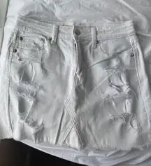 WORN ONCE American Eagle Jean Skirt 
