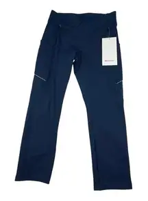 Lululemon Speed Up Crop 21” with Pockets – True Navy, Size 6 (NWT)