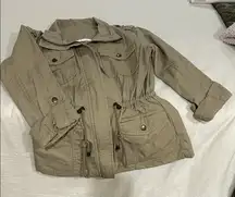 Women's Tan Utility Jacket
