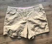3/$15‎ JCREW Chino classic fit broken in shorts Sz