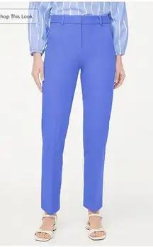 J.Crew Petite Kallie straight-leg pant Cool Lilac