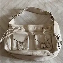 Marc Jacobs  Off White Leather Handbag