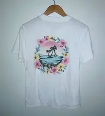 Volcom M The Volcom Stone Off the Island Enchanted Top in White