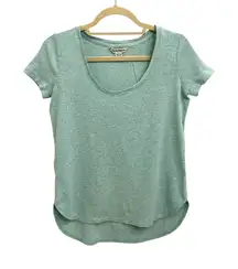 Tommy Bahama Teal Scoop Neck Short Sleeve T Shirt Size Women's XS