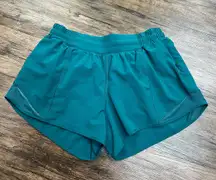 Green Hotty Hot Shorts 4”