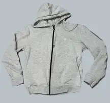 Grey Zip Up Women’s Guess small unisex athletic basics comfortable black accents