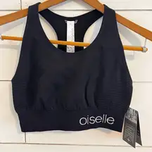 Oiselle Black IN2SPORTS Sports Bra. Size Large. New With Tags.