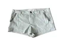 ABERCROMBIE & FITCH Beige Faux Suede Shorts Size 30