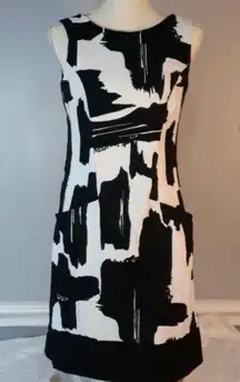 Alyx black and white paint swatch abstract